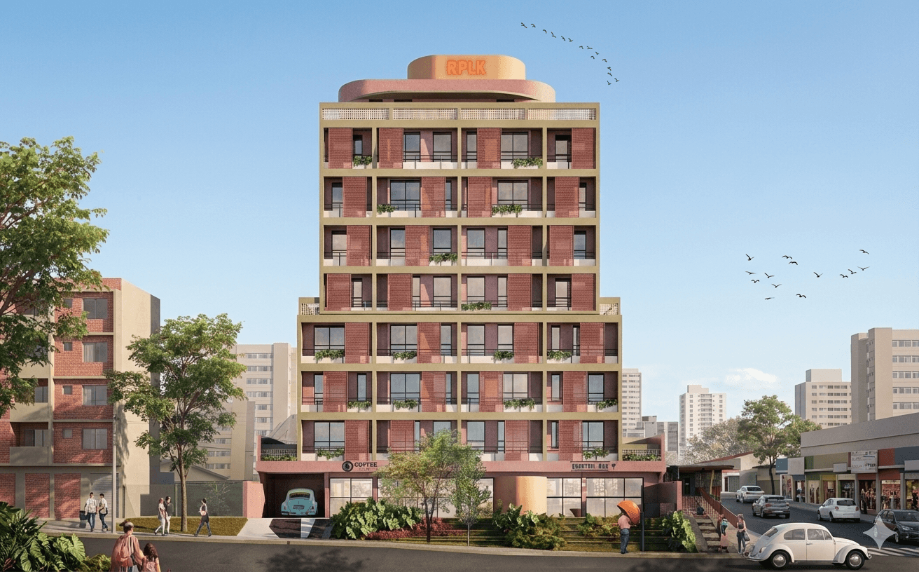 Stúdio à venda no Água Verde com lazer e coworking